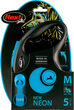 Flexi Neon Tape M Blauw