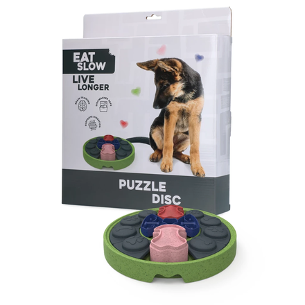 Eat Slow Live Longer Puzzel Schijf