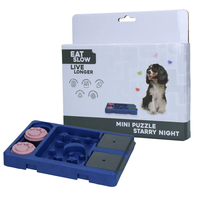 Eat Slow Live Longer Mini Puzzel Starry Night