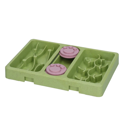 Eat Slow Live Longer Mini Puzzel Lush Jungle 1