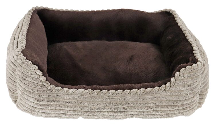 Divan Curduroy taupe bruin