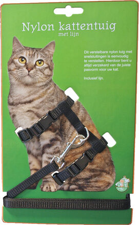 Boon Nylon Kattentuig met Lijn