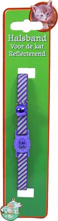 Kattenhalsband Reflecterend Paars