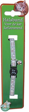 Kattenhalsband Reflecterend Grijs