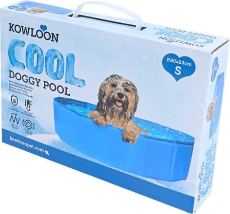 Honden zwembad maat S 80 x 20 cm
